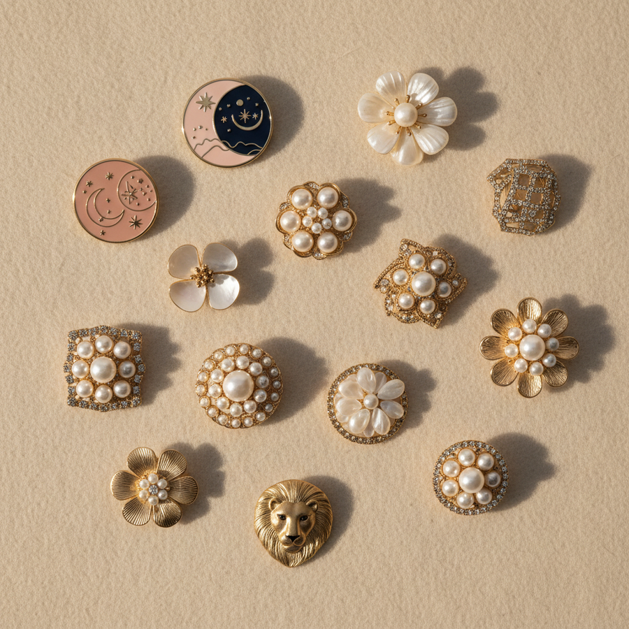 Bag Brooches Pins