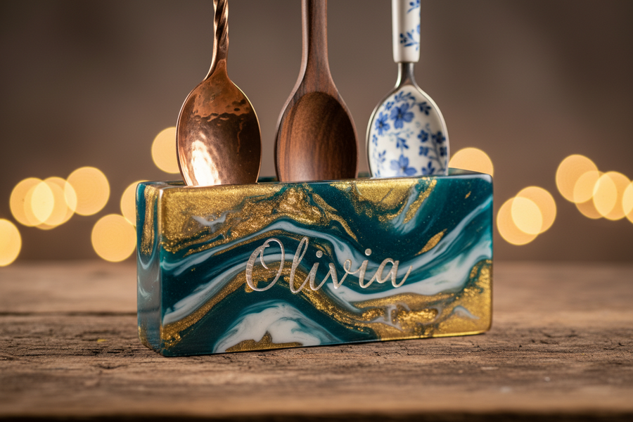 Resin Spoon Stand