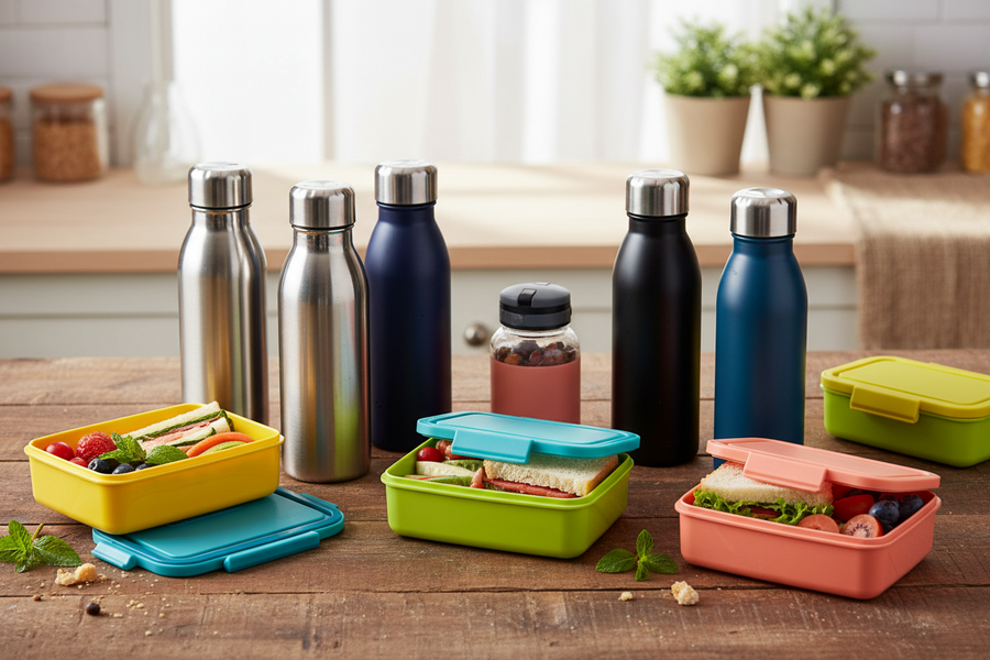 Lunch Boxes Bottles