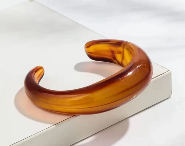 Honey Amber Statement Cuff