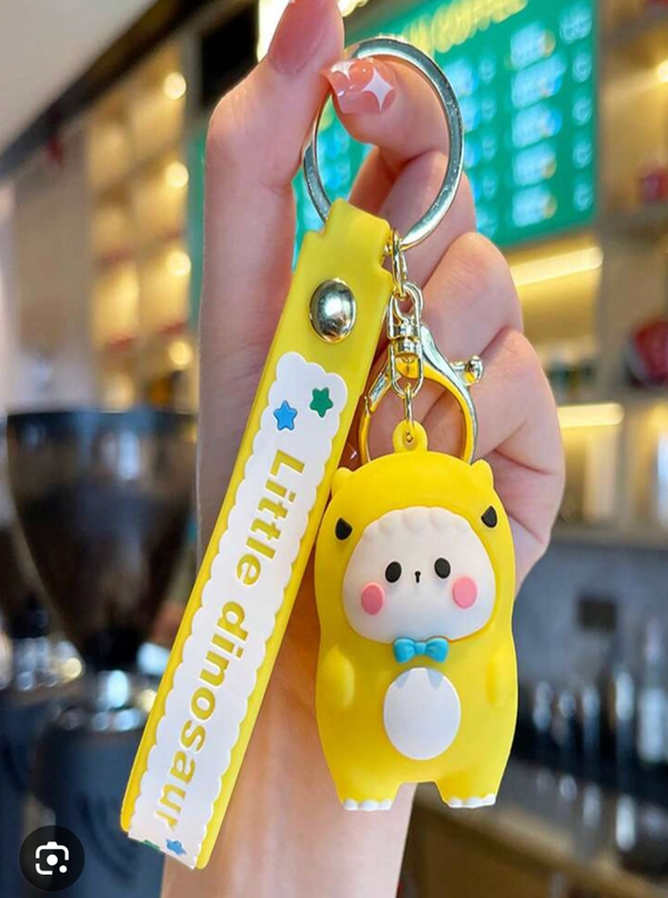 Cute Little Dinosaur Keychain