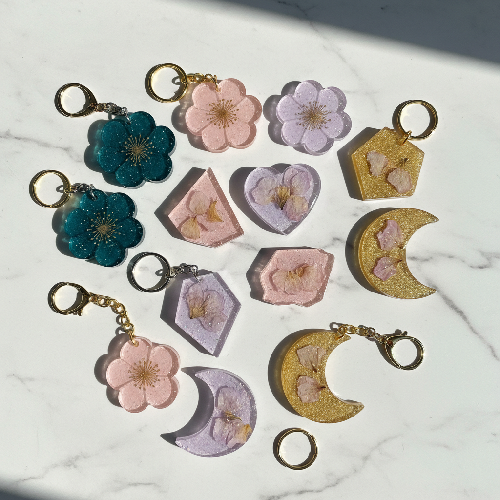 Resin Keychain