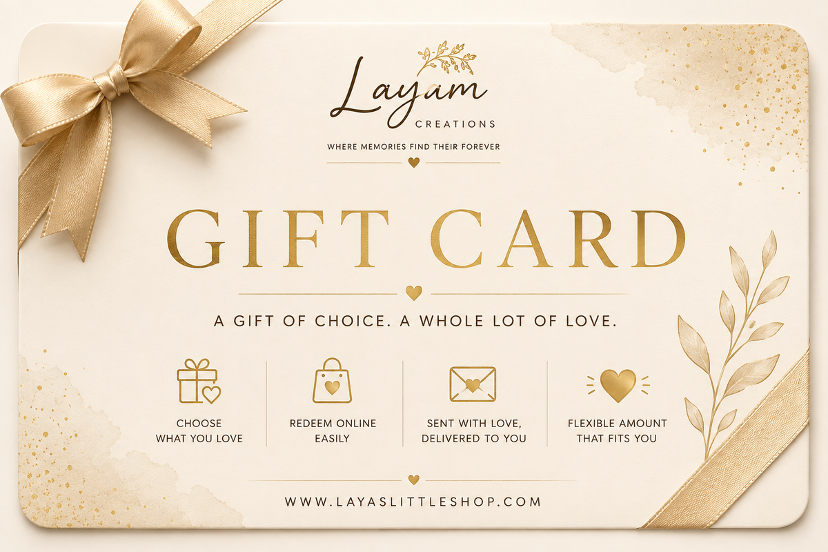 Laya's Little Shop E-Gift Card
