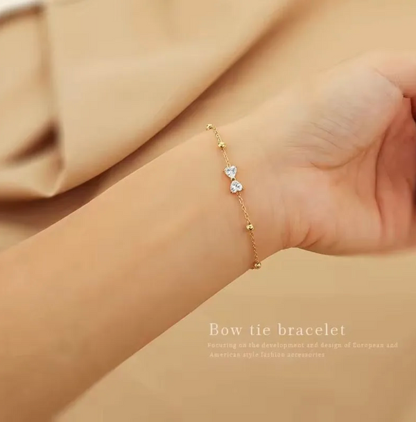 Love Knot Heart Bracelet