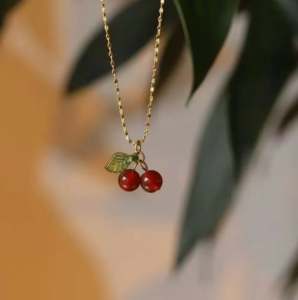 Cherry Bliss Pendant Necklace