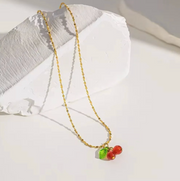 Cherry Bliss Pendant Necklace