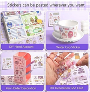 Aesthetic Scrapbook Sticker Collection