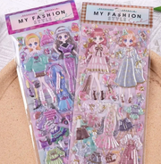My Fashion Style 3D Dress-Up Sticker Sheet (DRESS ME UP)