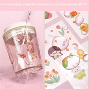 Aesthetic Scrapbooking Sticker Collection