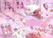 Aesthetic Scrapbooking Sticker Collection