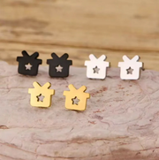 Minimalist Present Stud Earrings