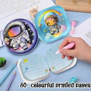 Astronaut Pocket Mini Diary – Cute Space Theme Notebook