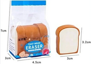 Cute Toast Bread Eraser | Realistic Bread Slice Rubber Eraser