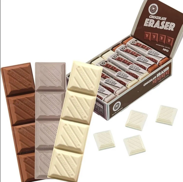 Chocolate Design Stationery Eraser