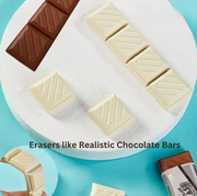 Chocolate Design Stationery Eraser