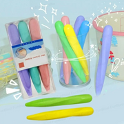Color Crayon Shaped Erasers