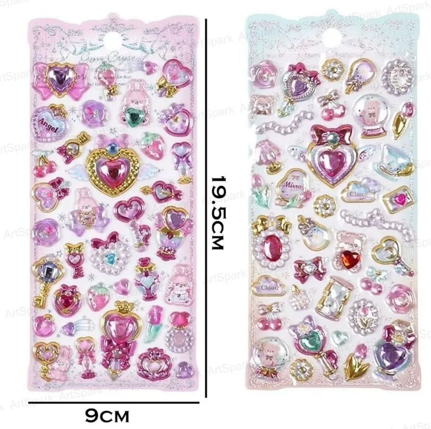 Princess Gem Sticker Collection
