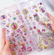 Princess Gem Sticker Collection