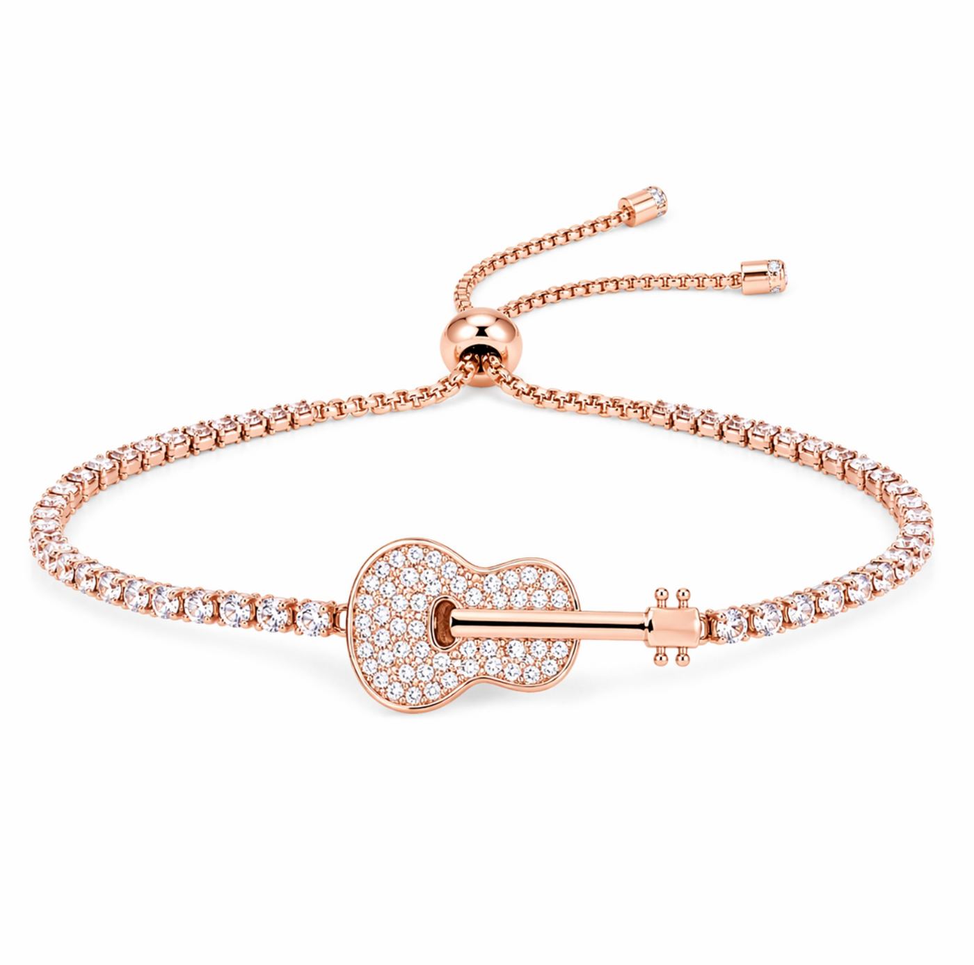Crystal Guitar Adjustable Bracelet
