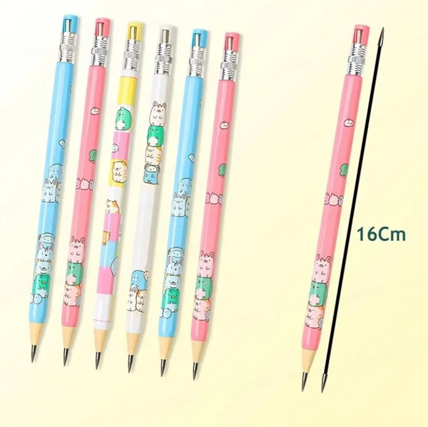 Cute Mechanical Pencil with Built-In Sharpener