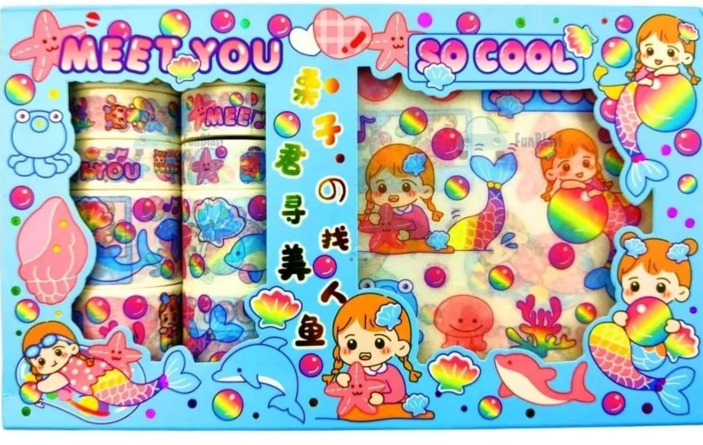 Cute Decorative Washi Tape Set
