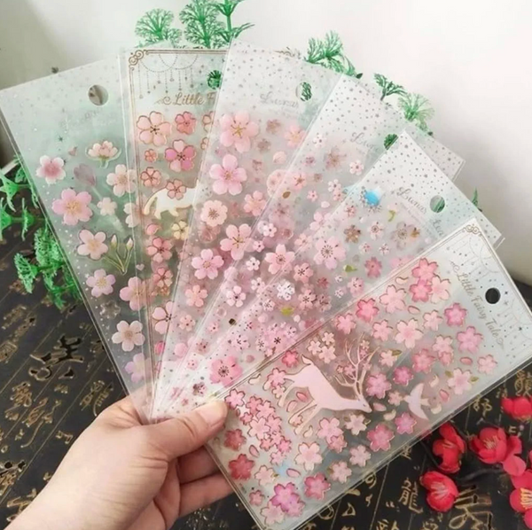 Pink Sakura Stickers
