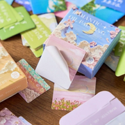 Romantic Oil Painting Mini Deco Stickers Set.