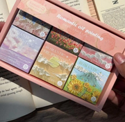 Romantic Oil Painting Mini Deco Stickers Set.