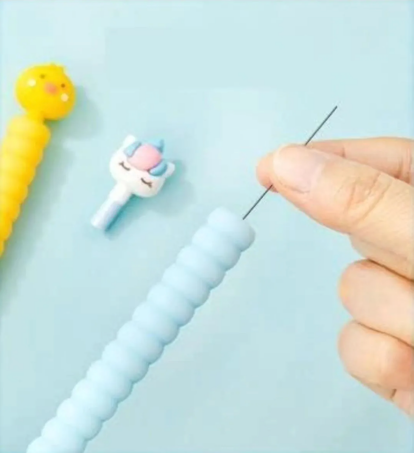 Cute Cartoon Silicone Mechanical Pencil