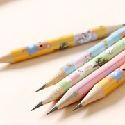 Cute Fruit-Themed HB Wood Pencils Set – Pack of 24 Cartoon Pencils with Storage Case
