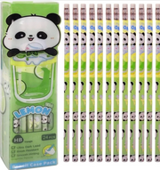 Cute Fruit-Themed HB Wood Pencils Set – Pack of 24 Cartoon Pencils with Storage Case