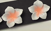 Tropical Blossom Flower Stud Earrings