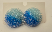 Sparkling Glitter Ball Stud Earrings