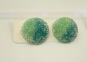 Sparkling Glitter Ball Stud Earrings