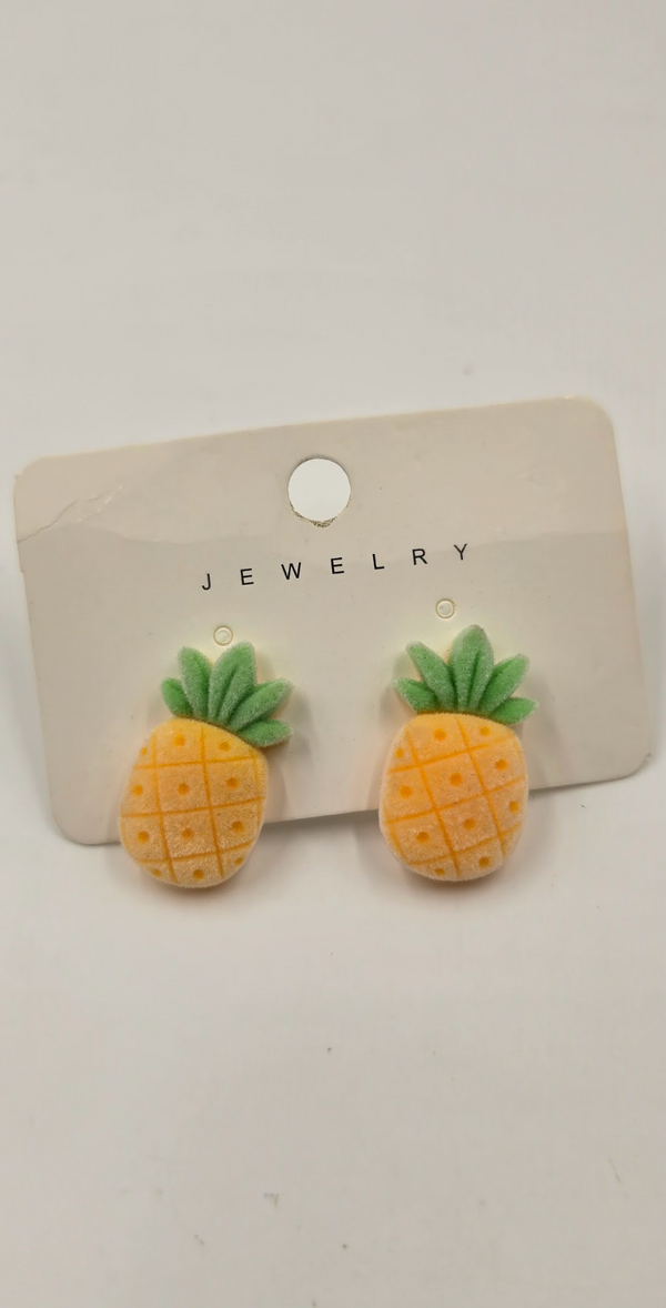 Cute Pineapple Stud Earrings