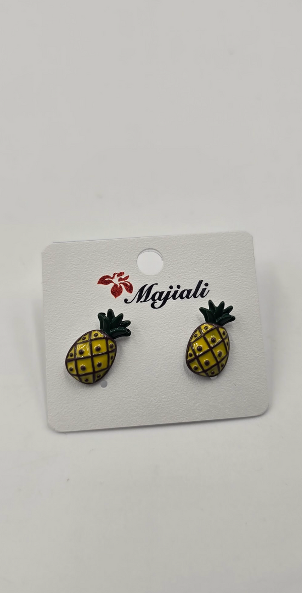 Cute Pineapple Stud Earrings