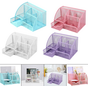 Metal Mesh Desk Organizer with Drawer