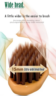 Premium Wide Head Ultra Soft Toothbrush – Diamond Brush Head | 46 Dense Bristle Holes | Gentle Gum Care | Pack of 5