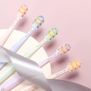 Premium Spiral Soft Toothbrush – Dual Spiral Bristles | Ultra Soft Gum Care | Deep Cleaning | Pack of 5