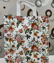 Reusable Floral Non-Woven Tote Gift Bag – Eco-Friendly Shopping, Return Gift & Gift Packaging Bag with Handles