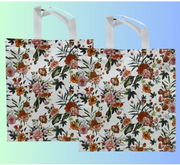 Reusable Floral Non-Woven Tote Gift Bag – Eco-Friendly Shopping, Return Gift & Gift Packaging Bag with Handles