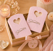 Heart Handle Mini Gift Pouches | Reusable Thank You Favor Bags for Jewelry & Small Gifts
