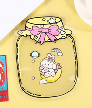 Cute Cartoon Mason Jar Ziplock Storage Bags (Pack of 5) – Reusable PE Gift & Treat Pouches