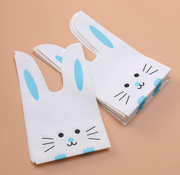 Cute Bunny Rabbit Ear Treat Bags – Reusable Candy & Cookie Gift Bags | Food-Grade Plastic Party Favor Bags