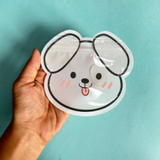 Cute Puppy Shaped Zip Lock Pouch (Pack of 5) – Reusable Cartoon Food Storage & Candy Gift Bags | Kawaii Dog Treat Pouches for Snacks, Chocolates & Party Favors
