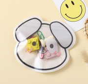 Cute Puppy Shaped Zip Lock Pouch (Pack of 5) – Reusable Cartoon Food Storage & Candy Gift Bags | Kawaii Dog Treat Pouches for Snacks, Chocolates & Party Favors