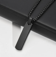 Premium Minimalist Bar Pendant Necklace