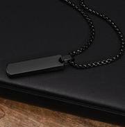 Premium Minimalist Bar Pendant Necklace