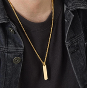 Premium Minimalist Bar Pendant Necklace