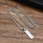 Premium Minimalist Bar Pendant Necklace